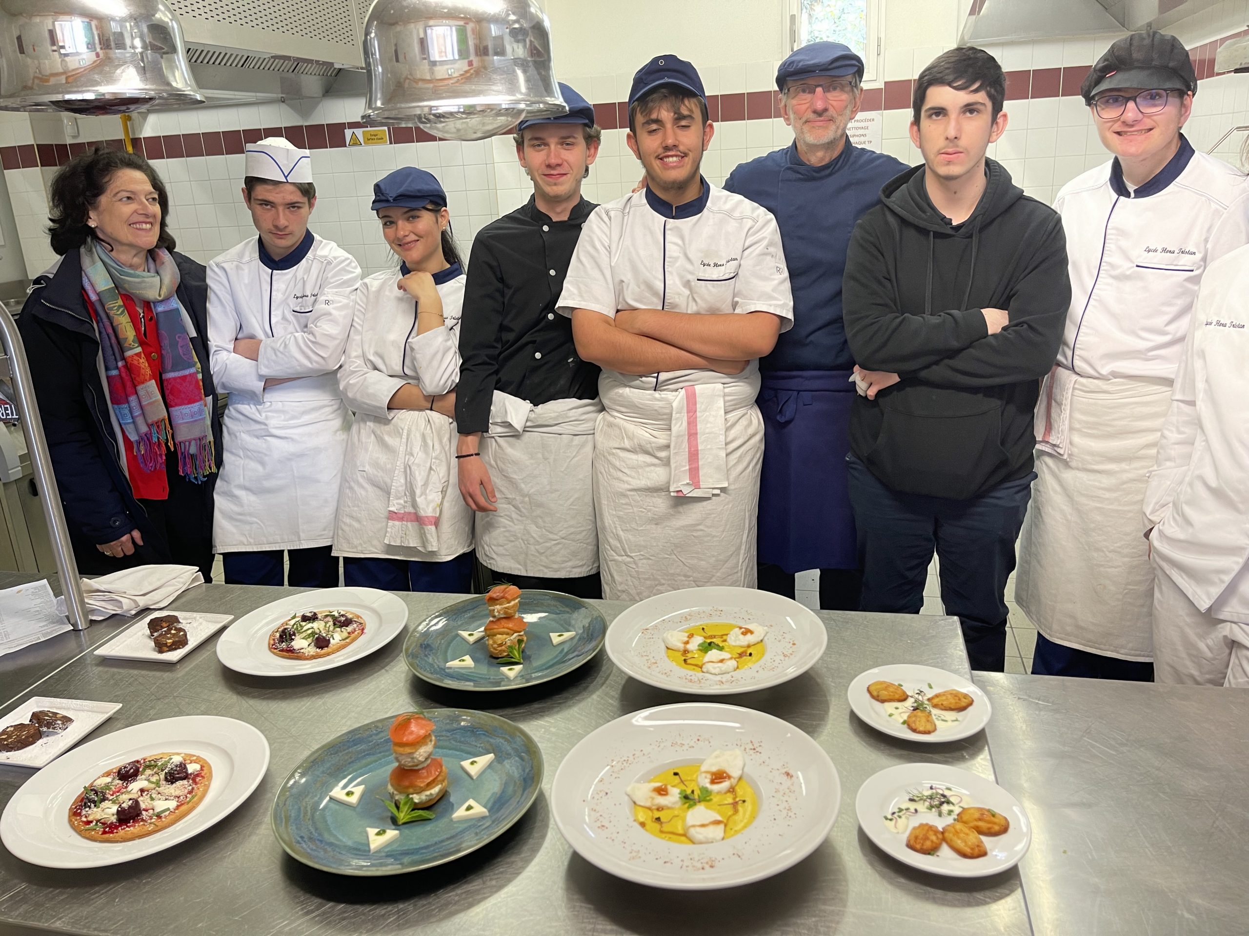 Vendredi 17 Mai : Projet « Repas Trompe l&rsquo;oeil – Ratatouille en cuisine » – CAP CUISINE – Section Hôtellerie -Restauration