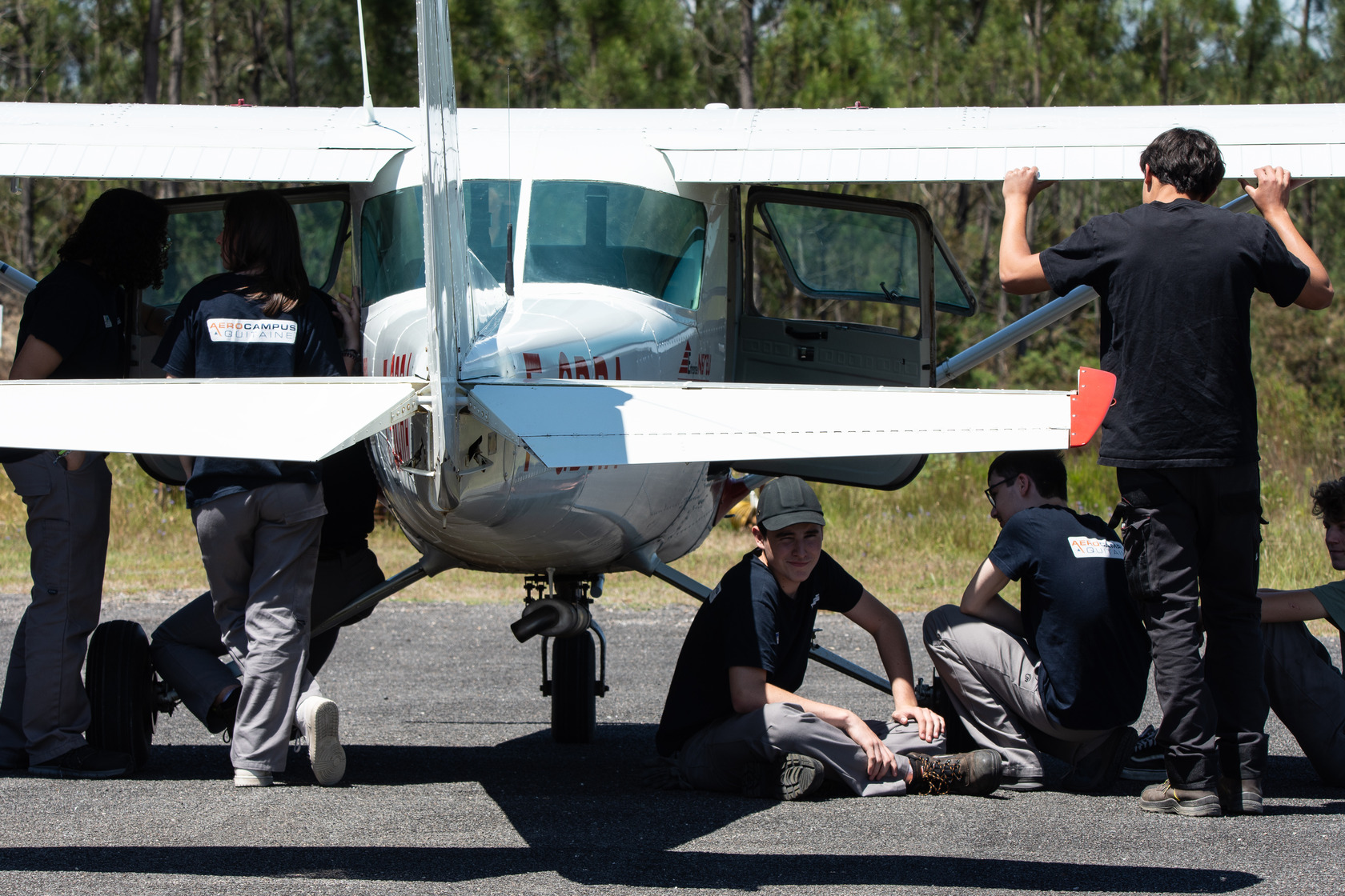 27 Mai – 5 Juillet : Période de formation en milieu professionnel des sections aéronautiques -Aérodrome de Montendre