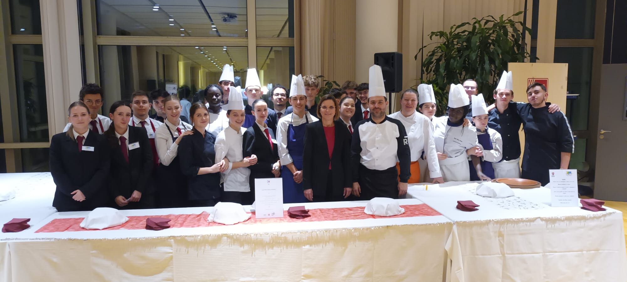 Jeudi 30 Janvier :  Une belle collaboration pour les vœux du Président de Région Nouvelle-Aquitaine ! – Section Hôtellerie/Restauration
