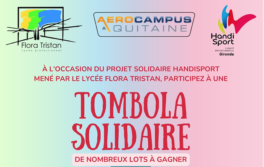 Soutenez le Projet Solidaire Handisport ! organisé par les élèves du Lycée Flora Tristan