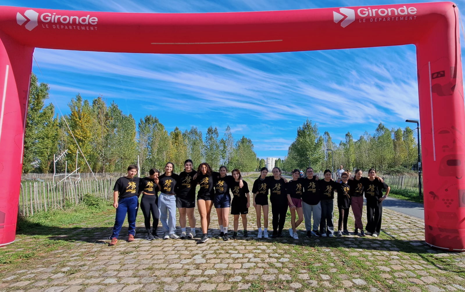 8 Octobre – Participation à « La Lycéenne » UNSS – SPORT