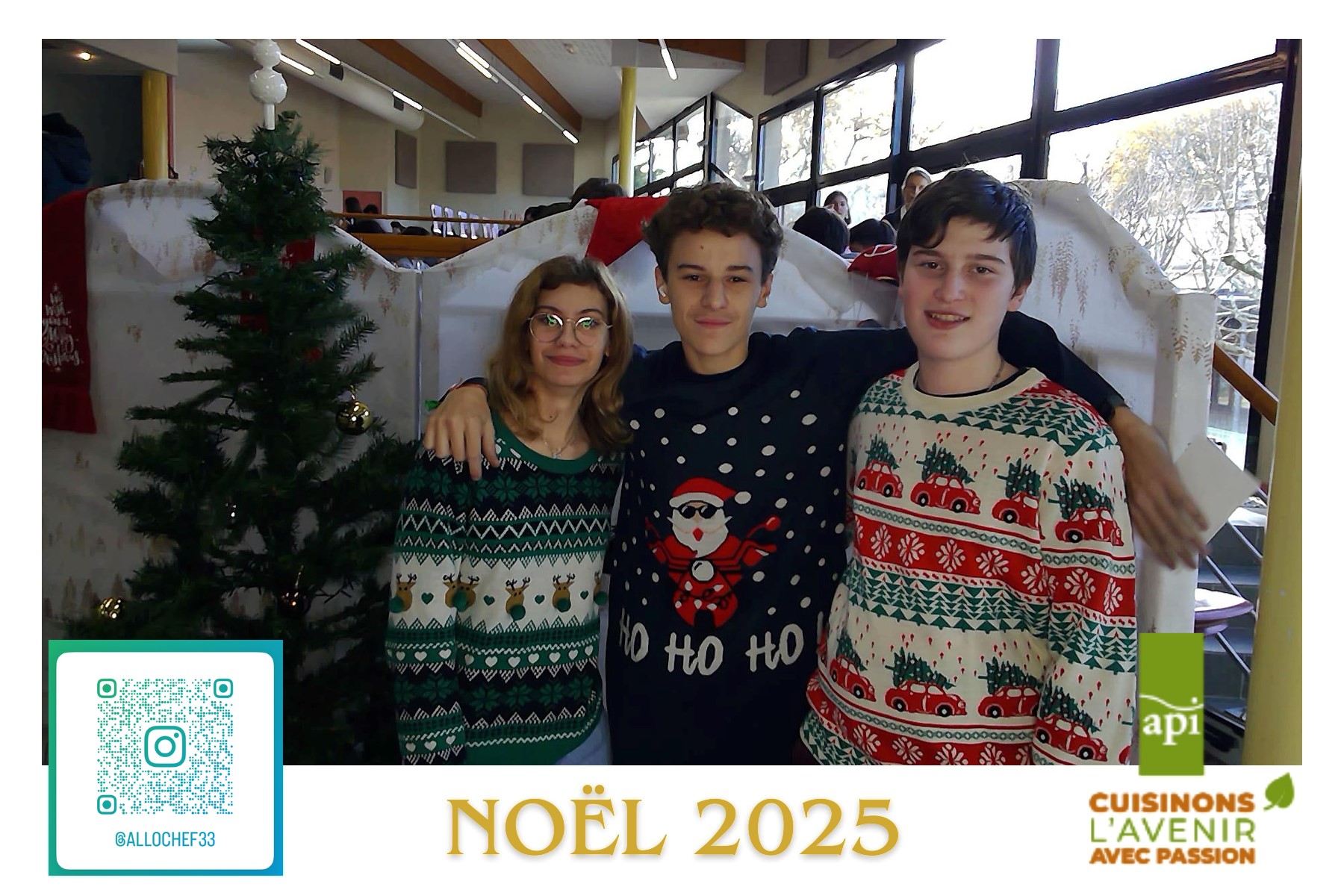 Lundi 8 Décembre – Repas de Noël festif à l&rsquo;Aerocampus -Section Aéronautique