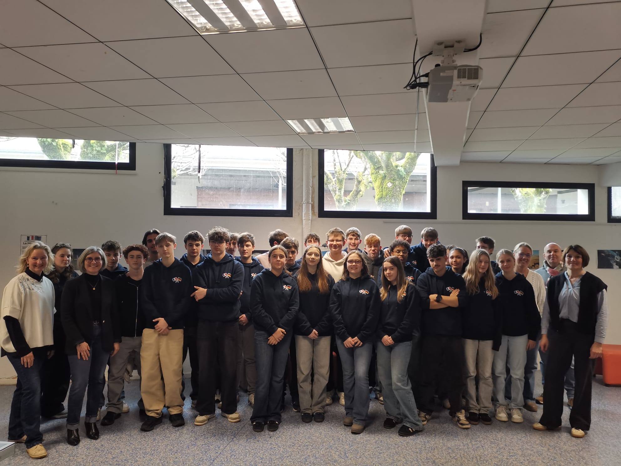 26-30 Janvier – Les correspondants allemands ont rendu visite aux élèves de 2nde Systèmes FA – Section Aéronautique Franco-Allemande